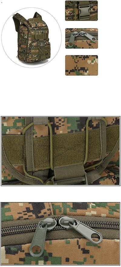 Tactical Backpack Military Molle Hiking 36-55L Tactical Bag Outdoor Camouflage Mountaineering Bag Army Green
