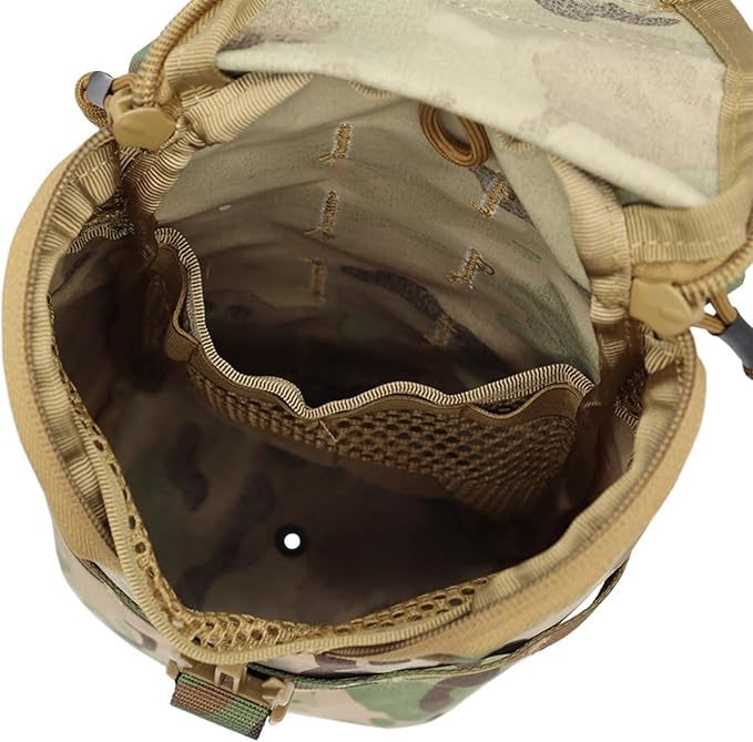 Tactical Molle Pouches Compact Utility Waist Bag Pack for Vest Chest Waist Pack for Small Tool Horizontal Modular Organization