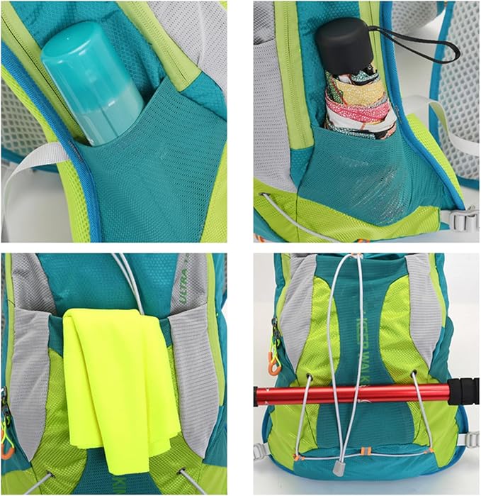 Large Capacity Backpack Running Backpack Cycling Backpack Lightweight Hiking Backpack Running Vest Hydrations Backpack