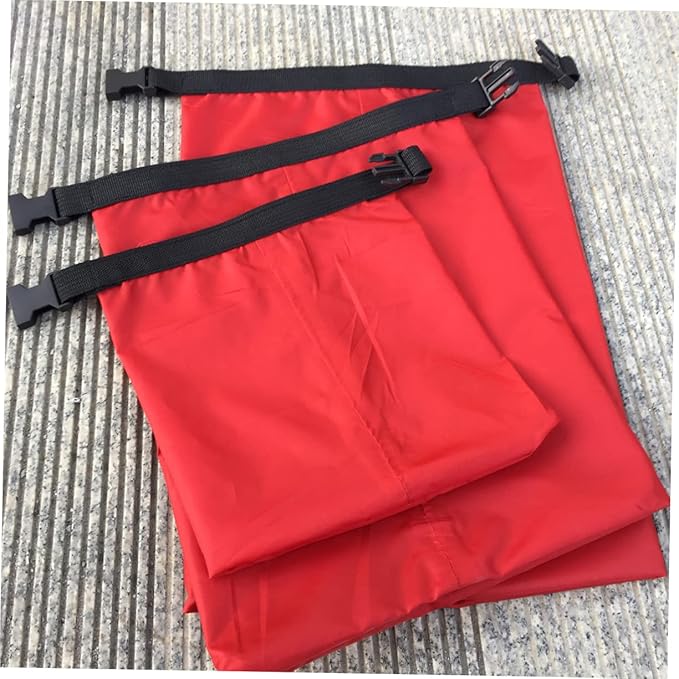 Garneck 3sets Sizes Waterproof Bags 1.5l 2.5l for Outdoor Boating Kayaking Camping