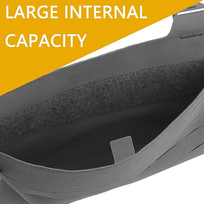 Multifunctional G Buckle Tactical Bag Mounting Plate MOLLE Abdominal Equipment Pouch Front Flap Hanging Panel Replacement Component