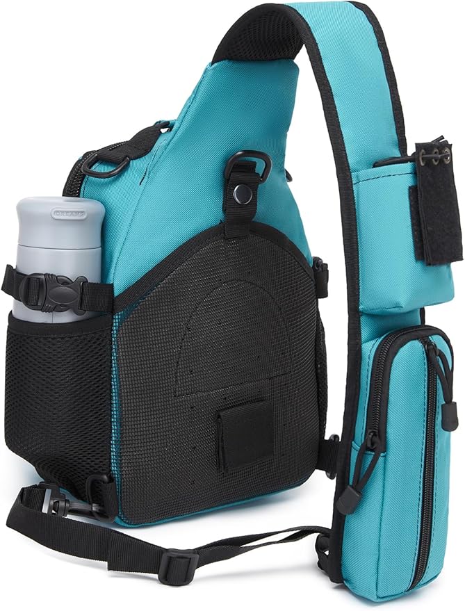 ATBP Small Tactical Holster Sling Backpack Accessories Shoulder Pouch Water Bottle &amp Radio Holder Crossbody Bag for Men