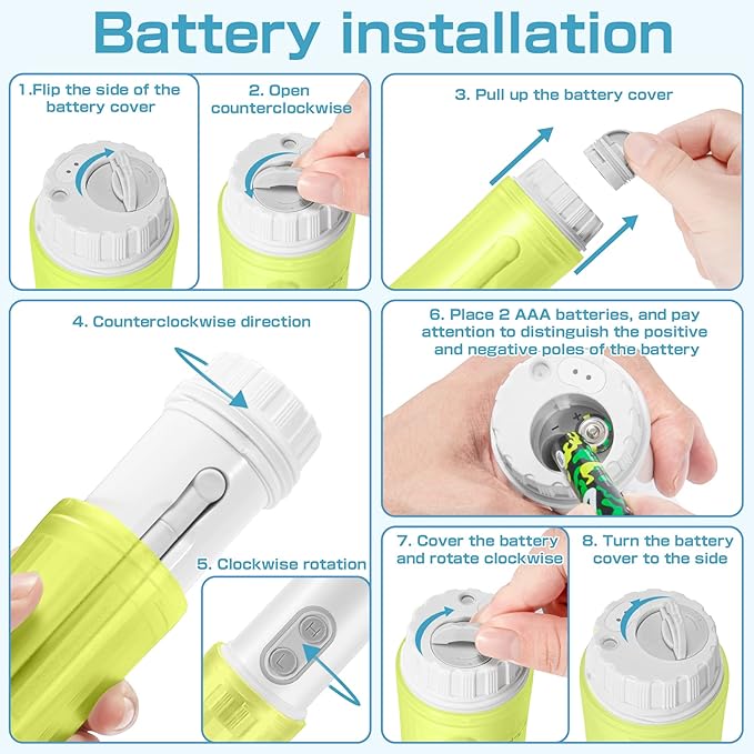 Portable Electric Bidet Sprayer - Handheld Travel Bidet with 2 Pressure Modes - Waterproof Foldable Pocket-Sized &amp Cordless for Bathroom Ultimate Personal Hygiene Cleaning at Home and Camping - Gr