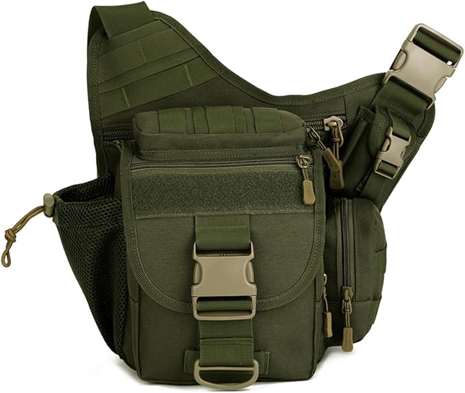 Tactical Messenger Camera Bag Military Shoulder Backpack for Hiking Fishing