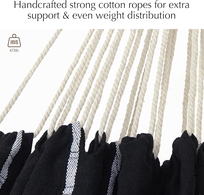 PNAEUT Double Hammocks for Outside Replacement Outdoor Tree Hammock for Indoor Patio Porch Gardenn (Chasm Medium)