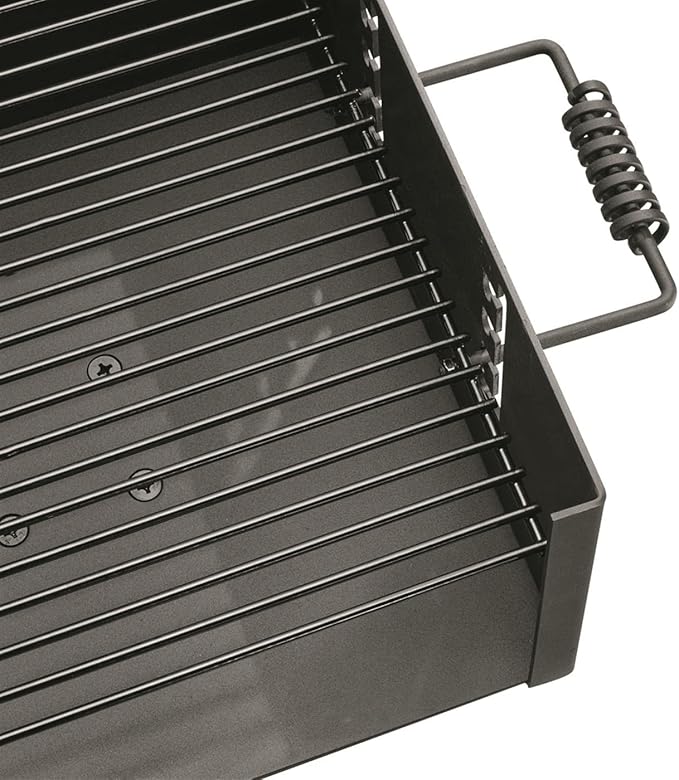 Guide Gear Heavy-Duty Park-Style Charcoal BBQ Grill for Camping Outdoor Cooking Backyard Patio Camp Grilling Barbecues 20.5 x 20.5 x 8.25h.