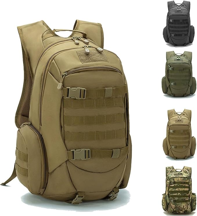 36-55L Tactical Backpacks Molle Hiking Daypacks for Men Backpacks for Rucking Hiking Fishing Camping(Green)