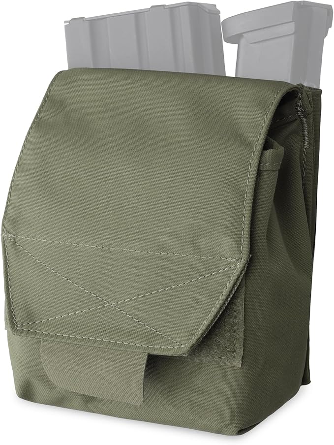 WYNEX Tactical Molle GP Pouch Utility EDC Pouch with Two Mag Insert Small Tool Pouches Organizer Compact Multi-Purpose Waist Bag for Belt Vest