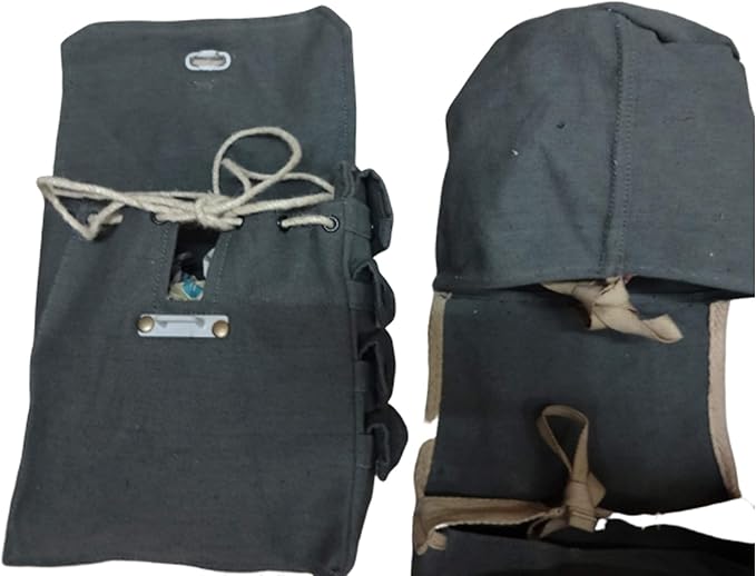 German WWII Engineer Assault Pack - Backpack with Pioneer Pouches - Gray - Reproduction
