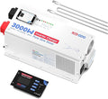 Redodo 3000W Pure Sine Wave Inverter Charger 12V DC to 120V AC Surge 9000W with Remote Control for Off-Grid RV Home Backup Compatible with Lithium &amp Various Batteries