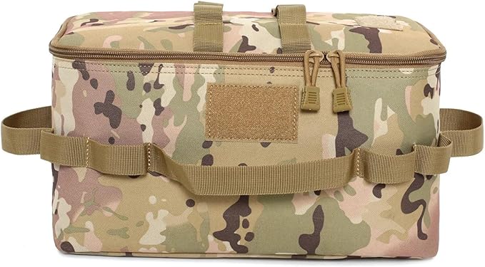 Outdoor Camping Picnic Bag Impact-Resistant Gas Tank Storage Bag Multifunctional Tool Bag Camping Gear Large Capacity Pack