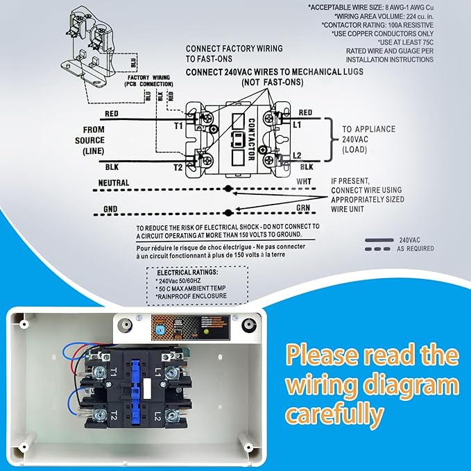 100 Amp Load Manager Compatible with Generac 7006 Smart Management Module with 8-Zone Control Lock-Feature Real-Time LED Monitoring and Wire-Free Technology