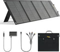 120W Foldable Solar Panel 23.5% Efficiency ETFE Monocrystalline Solar Charger with 45W PD &amp DC Outputs Waterproof Emergency Power Supply for Portable Power Station Camping Off Grid