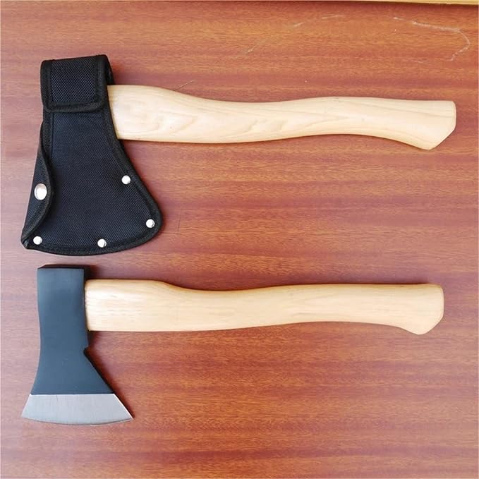 PU Leather Nylon Axe Cover Sheath Outdoor Portable for Axe Sheath Camping Cover Protection for Outdoor Camping Blade Protection