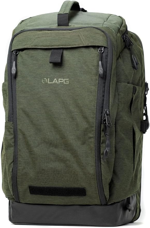 LA Police Gear LAPG Terrain Stealth Backpack Covert &amp Durable EDC Backpack Low Profile Tactical Backpack Heather Olive