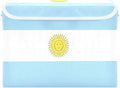 Argentina Flag Argentinian National Light Blue Storage Boxes with Lids Collapsible Clothes Organizer Extra Large Storage