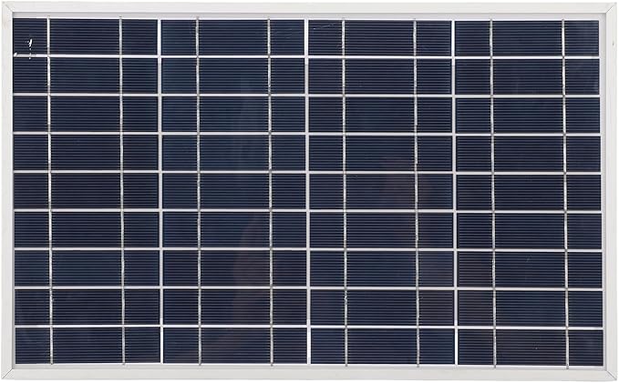 30W 12V Solar Panel Battery Charger Maintainer Portable Solar Panel Charger with Alligator Clips for Outdoor Camping Travel IP65 Portable for Car Boat RV Marine