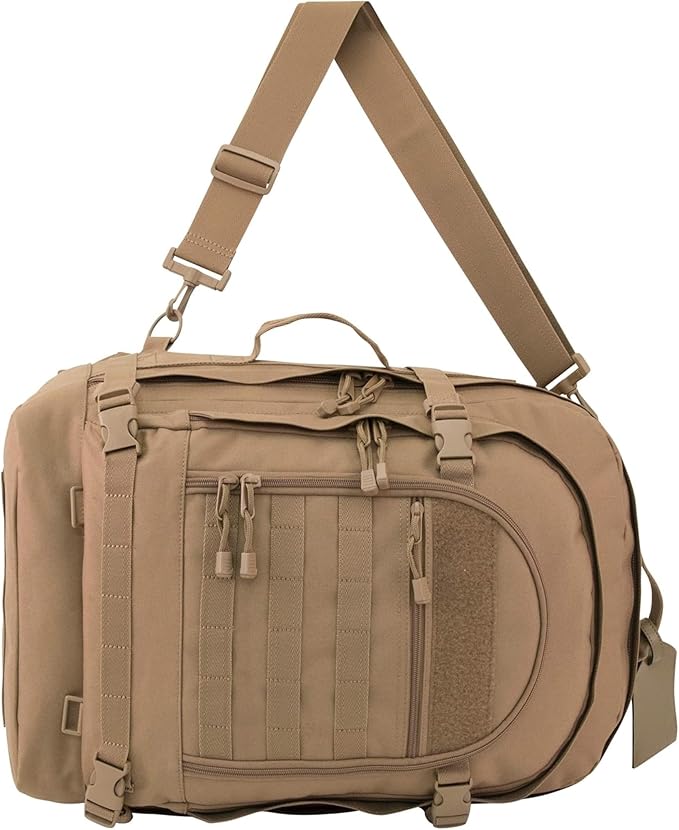 Blaze Tactical 72 Hour Backpack Coyote – 67L Expandable MOLLE Pack with Hydration Compatibility &amp Multi-Carry Design