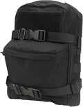 Tactical Backpack Harness Carrier with Multiple Pockets Lightweight for Hiking Cycling 9x4.3x12.2in- Black