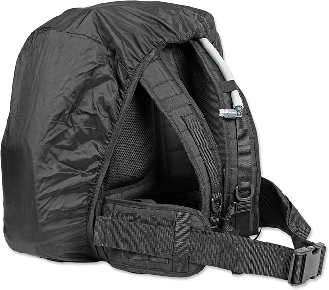 Wild Hare Shooting Gear Deluxe Competition Range Backpack Gun Range Bag for Handguns and Ammo Shooting Duffle Range Pistol Bag Multiple Compartments - Black