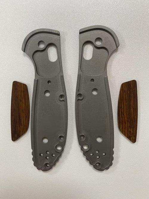 1 Pair Titanium Alloy Scales Handle Replacement is Suitable for Griptilian 555 556