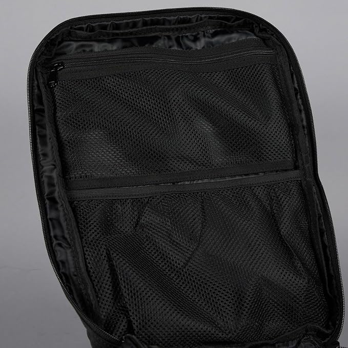 WOLFpak 15L Slim Tactical Gym Backpack - Durable 1000D Waterproof Oxford Material | Minimalist Daypack w/Laptop Pocket &amp Dual Cup Holders | Great for Travel &amp Everday Carry | (Alpha Black)