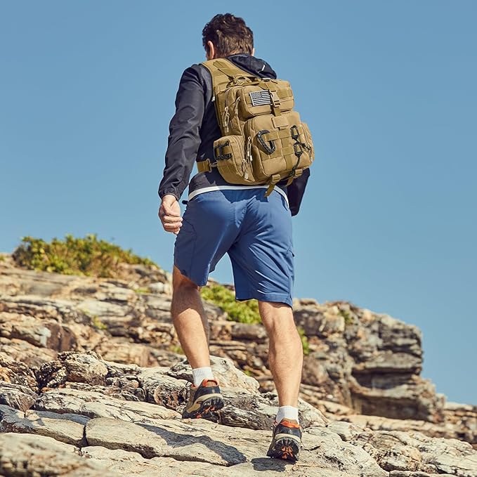 G4Free Large Tactical EDC Sling Bag Backpack Military Molle Bag Single Strap Shoulder Backpack for Men | EDC Adjustable Holder