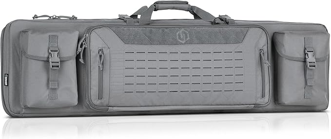 Savior Equipment Urban Warfare Tactical Double Long Gun Bag Case Backpack w/Pistol Handgun