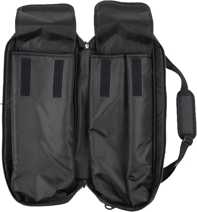 FSDC Caretaker® by Regal Black Takedown Bag Gen III with MOLLE Locking Compartments Padded Handles and Strap for Easy Transport