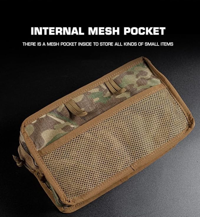 Tactical G.P Wide Bag MOLLE Universal Multipurpose Packaging L.V119 Plate Carrier Combat Belt Extended Hunting Storage Bag