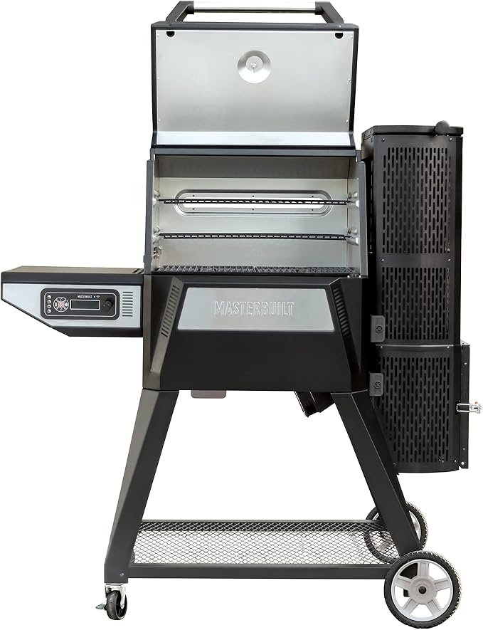 Masterbuilt® Gravity Series® 560 Digital Charcoal Grill and Smoker with Digital Control App Connectivity and 560 Cooking Square Inches in Black Model MB20040220