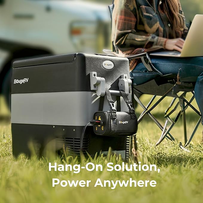 BougeRV 277Wh Power Station Protective Cover with DC Charging Cable Portable Carrying Case Only for 277Wh Power Station (Power Station NOT Included)
