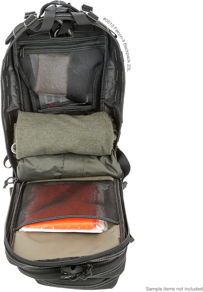 MAXPEDITION Falcon-II Backpack 23L Tactical Backpack Survival Pack Bug Out Bag MOLLE Go Bag for EDC 0513