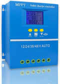 60A/80A/100A High-Efficiency MPPT Solar Charge Controller Multi-Voltage Compatibility (12V/24V/36V/48V) and Intelligent Protection (80A)