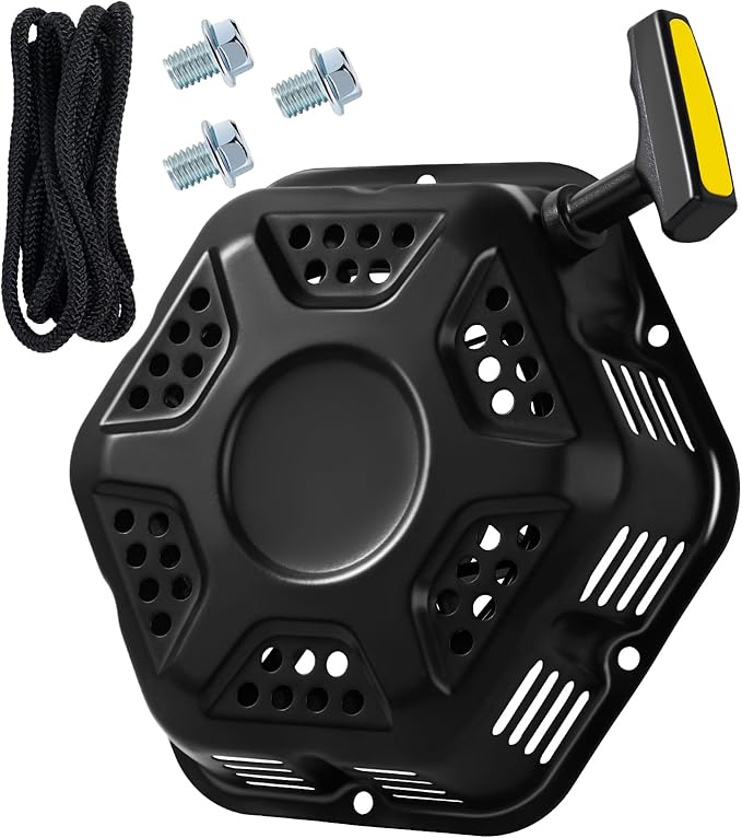 Original Pull Start Assembly for Champion 389cc 420cc 439cc 459cc 5000 6500 7000 7500 8000 9200 Watt 11hp 13hp Engine CPE Generator Water Pump Pressure Washer Recoil Starter Pull Cord Replacement