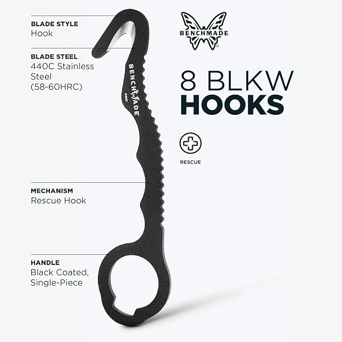 Benchmade - BLKW Hook Safety Cutter