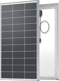 Renogy 100 Watt Solar Panel N-Type 16BB 12V 100W Solar Panel 25% High-Efficiency N-Type Solar Cell Technology for RV Marine Home Roof Camp RV Boat