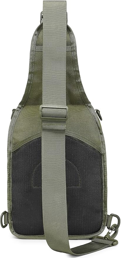 ATBP Tactical Sling Backpack Bag Pack for Men Military One Strap Shoulder Backpack Crossbody Bag With Holster 10 Liters