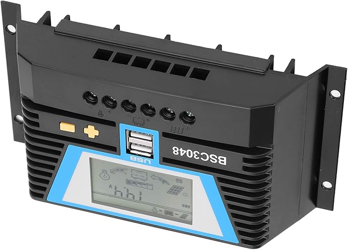 30A 12V/24V/36V/48V Solar Controller for Variety Batteries BSC3048 Charging Control Intelligent Regulator