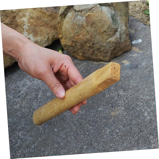 Toddmomy 10pcs Outdoor Axe Handle Replacement Square Wood Axe Handle Durability