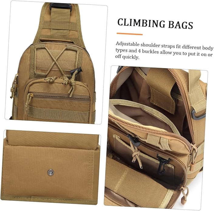 BESPORTBLE Chest Bag Travel Storage Bag Chest Bag for Travelling Chest Bags Outdoor Storage Pouch Climbing Bags