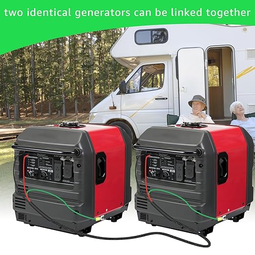Generator Parallel Cables is Compatible with The Honda EngineEU1000i、EU2000i、EU2000 i Companion、EU2200 i、and EU3000i Handi08E93-HPK123HI ParallelCables Kits