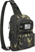 G4Free Tactical Sling Bag Backpack EDC Concealed Carry Bag Small Crossbody Shoulder Chest Pack