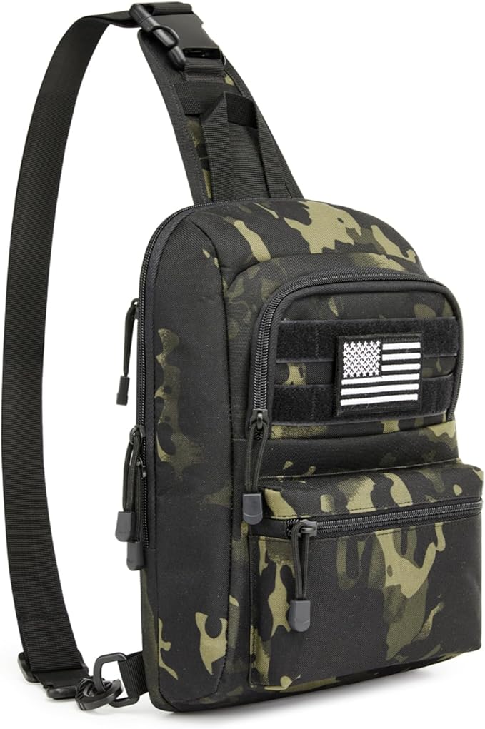 G4Free Tactical Sling Bag Backpack EDC Concealed Carry Bag Small Crossbody Shoulder Chest Pack
