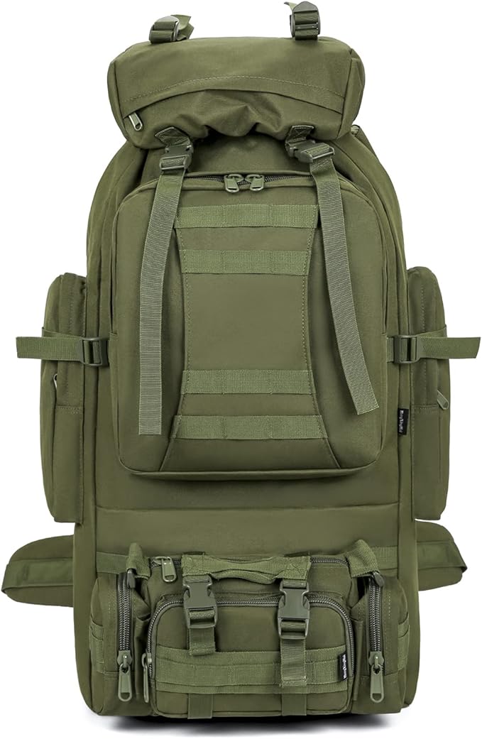 100L Camping Hiking BackpackMolle military Tactical rucksack backpackWaterproof Lightweight Hiking Backpack