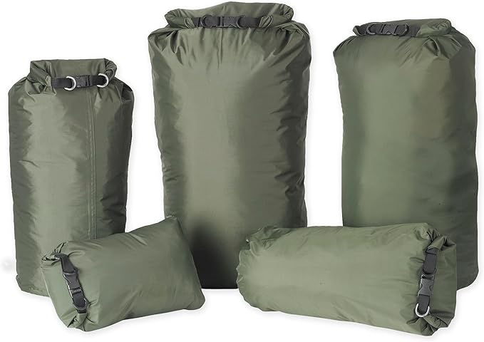 Snugpak Dri-Sak Waterproof Dry Bag – Lightweight Roll Top Storage Sack for Camping Hiking Backpacking