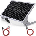 SUNER POWER 12V 30W Solar Battery Charger Maintainer Built-in UltraSmart MPPT Controller Adjustable Mount Bracket Waterproof 30 Watt Solar Panel Kit for 12 Volt SLA Deey Cycle AGM Lifepo4 Battery