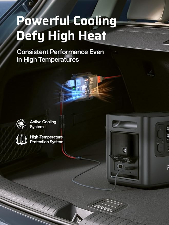 AFERIY DC060 600W Alternator Charger Fast DC to DC 12V/24V to 48V 6X Faster Charging for Portable Power Station Compatible with 95% Solar Generators for RV SUV Camping