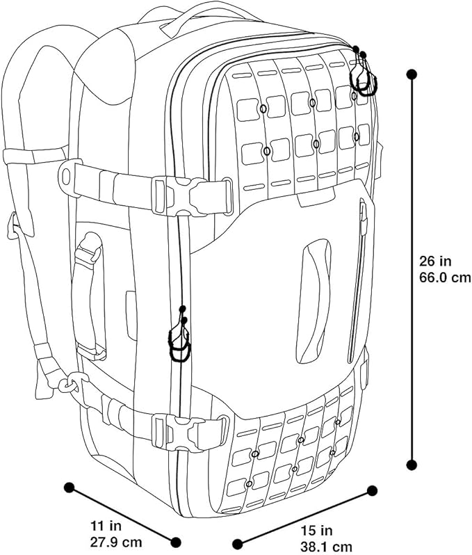 IRONSTORM Adventure Travel Bag