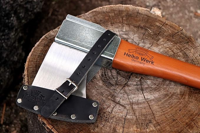 1844 Helko Werk Germany Vario Universal Hatchet - German Made Small Axe Hatchet and Pack Axe for Cutting Wood and Splitting Wood - Head 2 lbs Handle 18 in. (Universal Hatchet) #10051